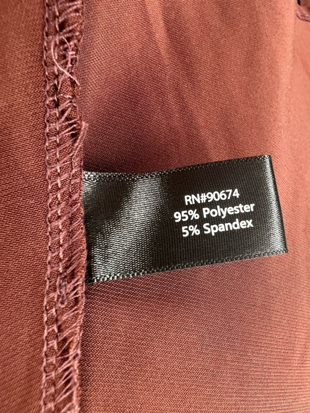 NWT Boston Proper Size Medium Ruched Maxi Dress Brown Deep V Stretch Bodycon - Picture 8 of 8